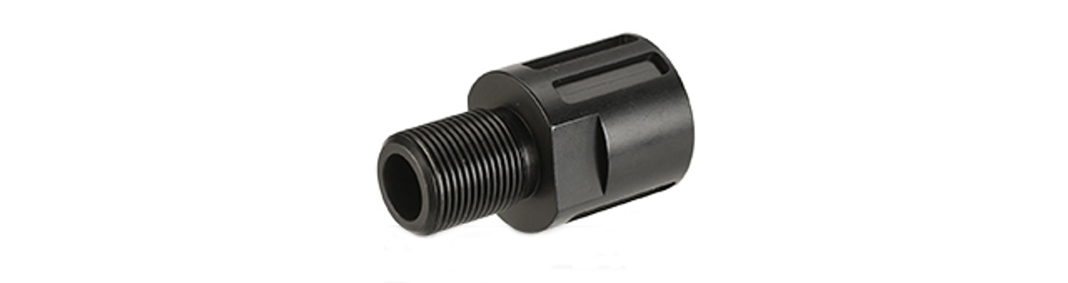 ASG / CZ 18mm to 14mm Muzzle Adaptor for Scorpion EVO 3 - A1 - Black