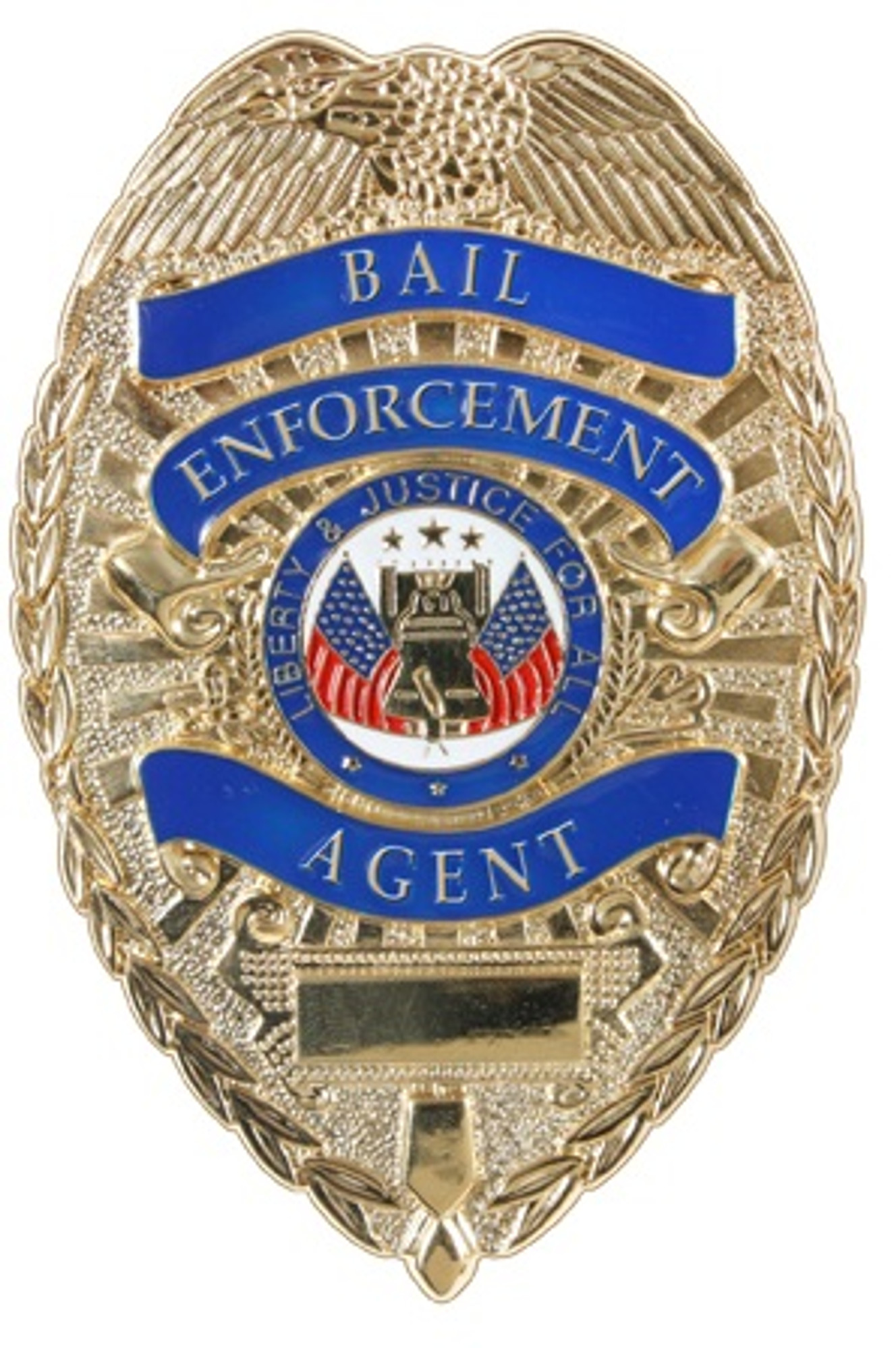 Rothco Deluxe Gold Bail Enforcement Agent Badge