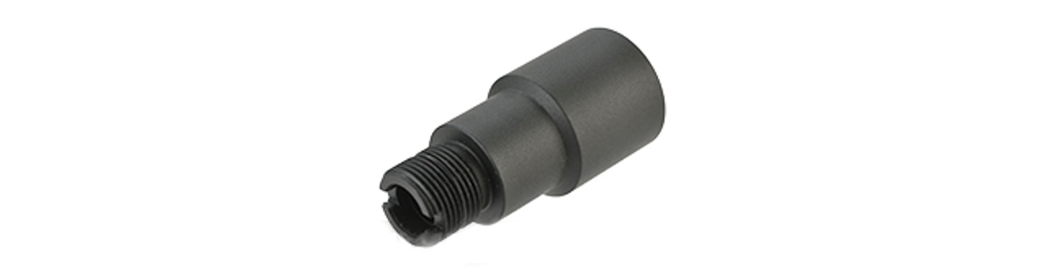 Wii Tech 14mm+ Barrel Adapter for PTS PDR AEG's