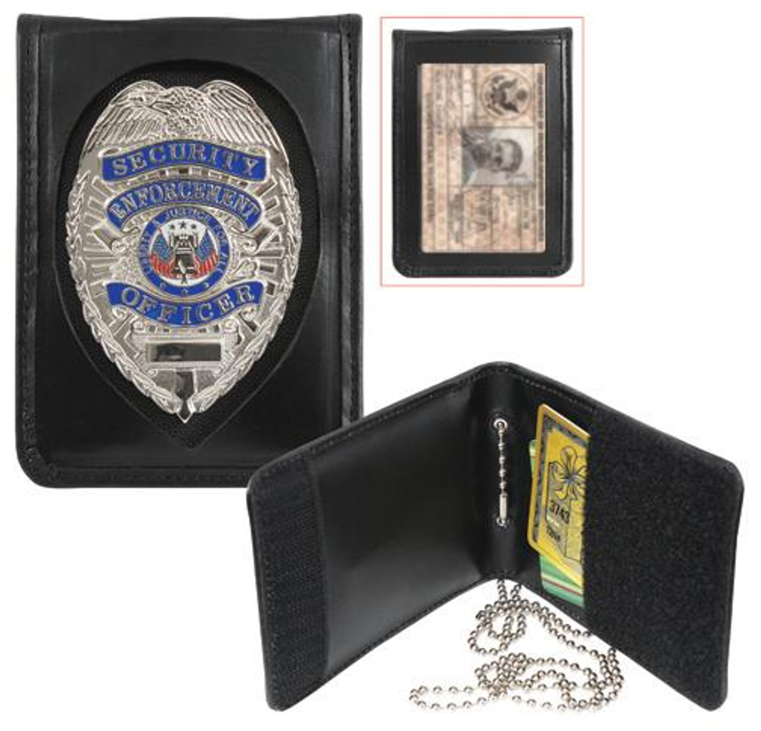 Rothco Universal Leather Badge & ID Holder - Hero Outdoors