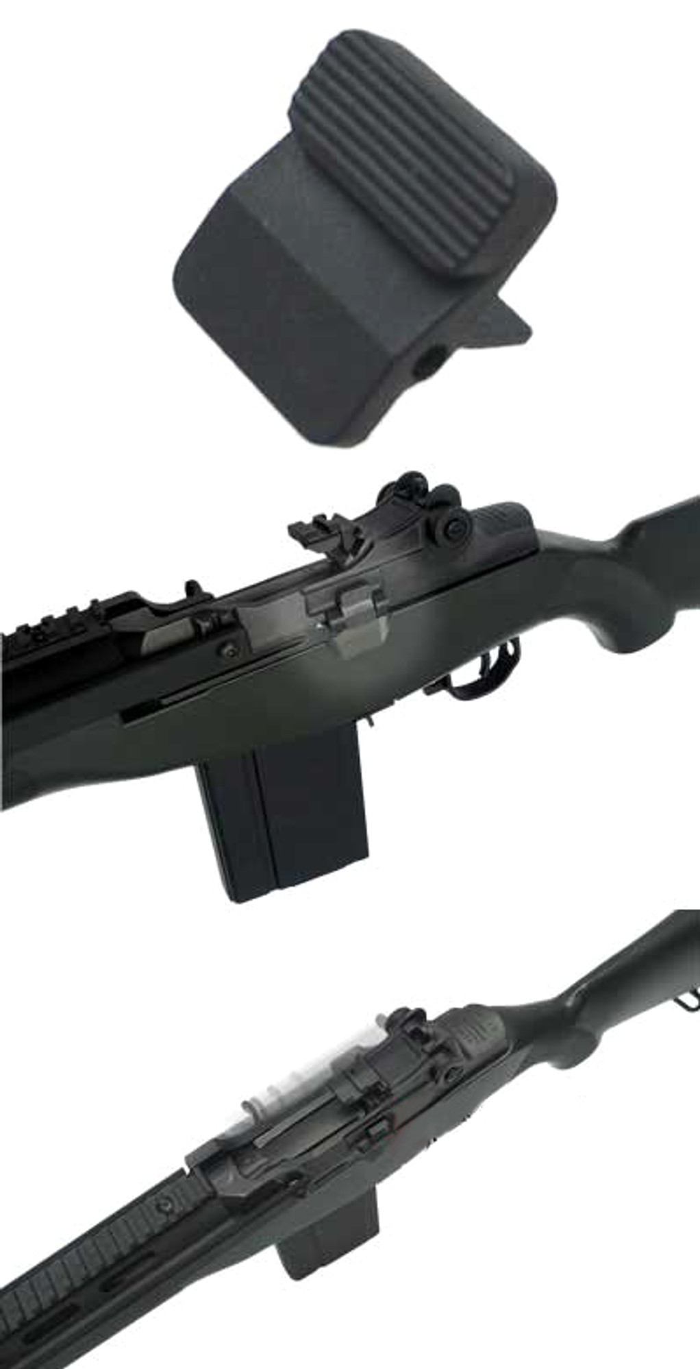 King Arms Steel M14 Extended Bolt Release for M14 Series Airsoft AEG