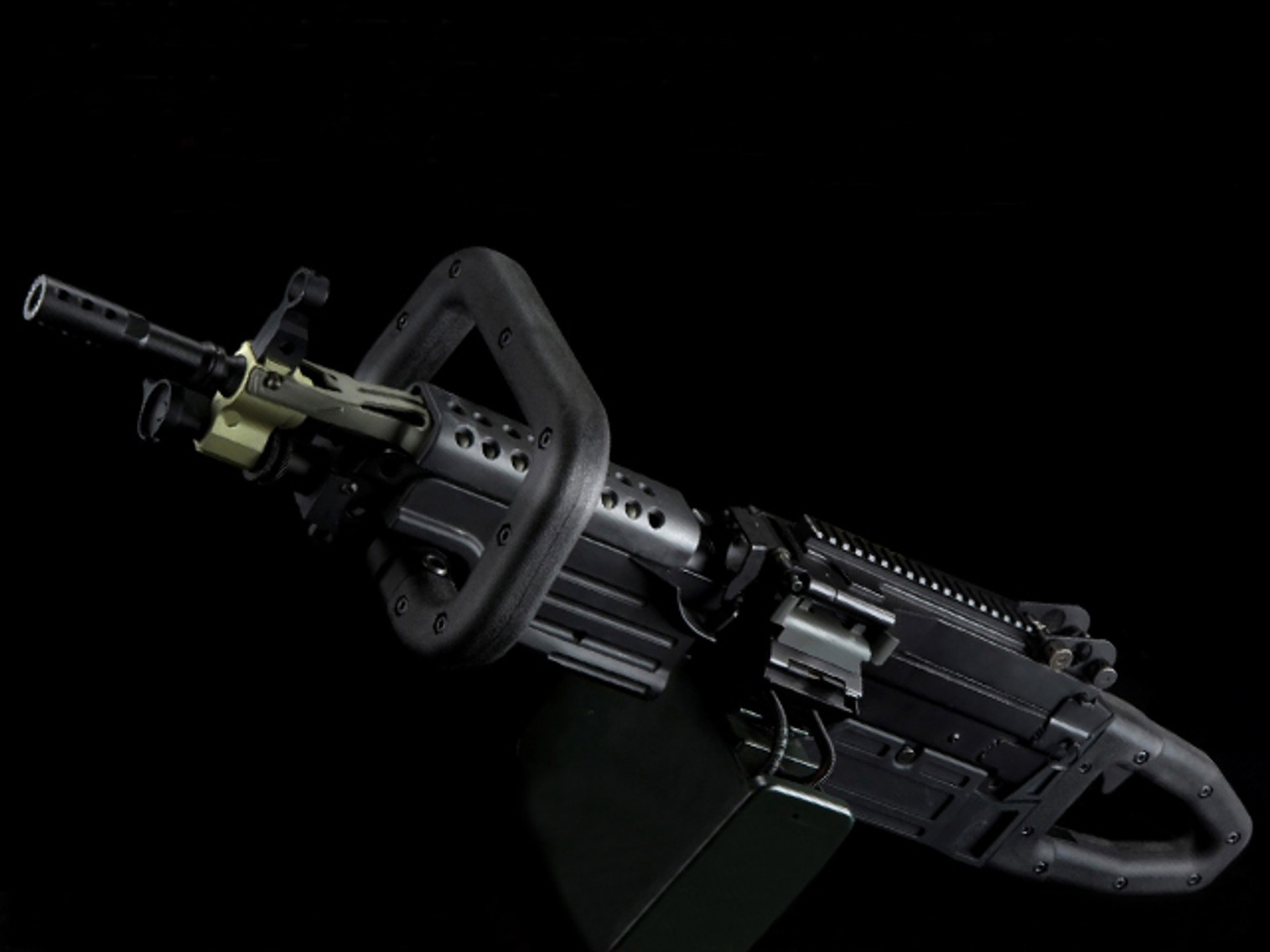 Mugen Fire Custom ChainSAW Zombie Killer Conversion Kit for A&K M249 Series Airsoft Machine Guns