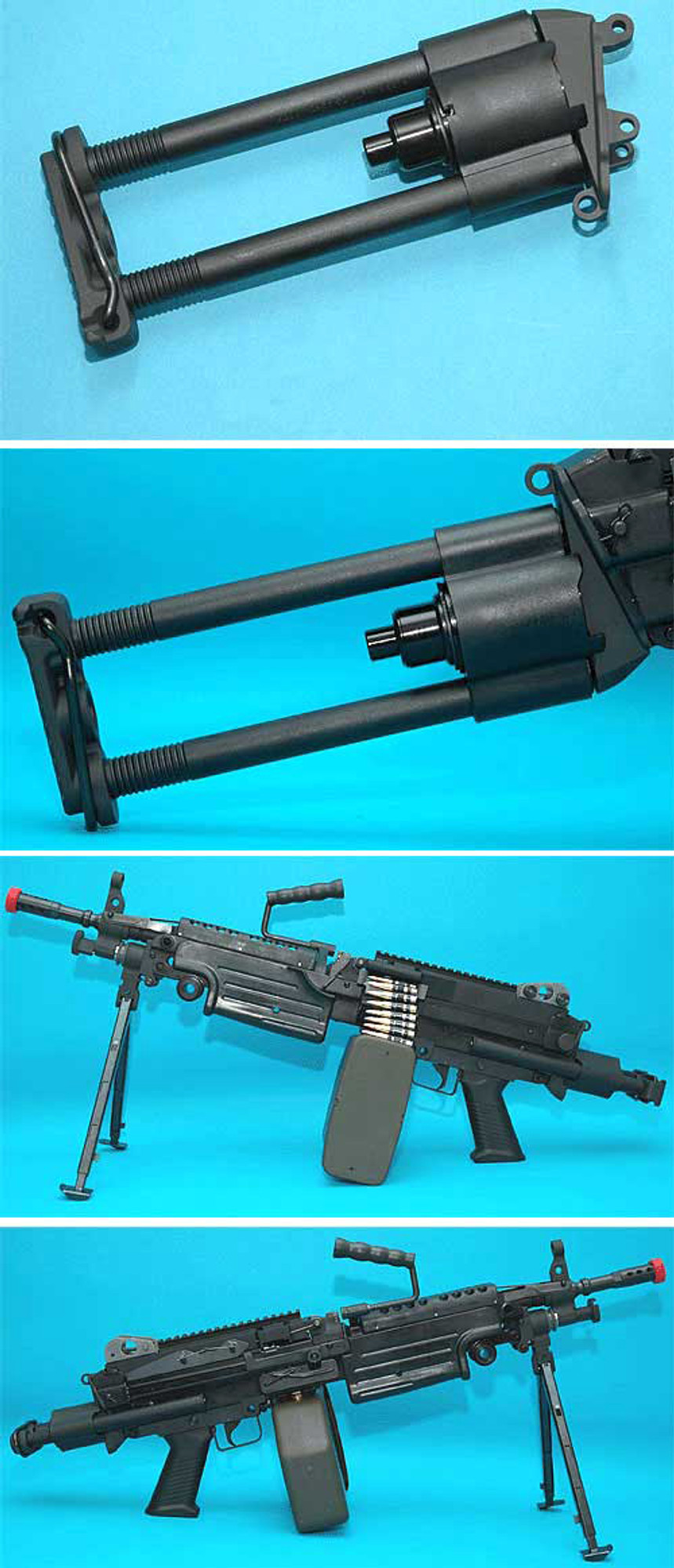 Para-Trooper Retractable Stock for A&K Classic Army and G&P M249 series AEG
