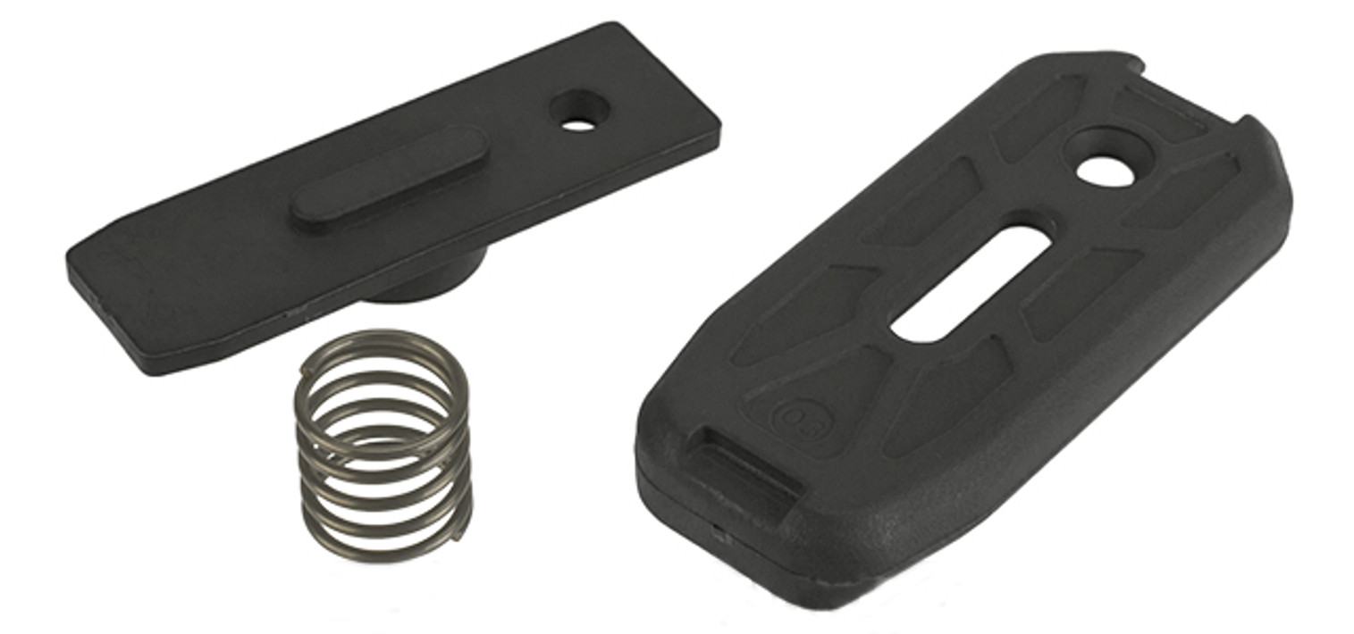 WE-Tech Replacement Magazine Plate for MSK / M4 / M16 Series Airsoft GBB Rifles - Part# 137 / 138 / 139 (Black)