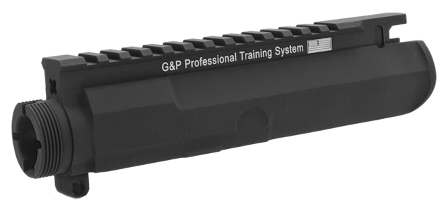 G&P Battlefield Type Upper Receiver for M4 / M16 Series Airsoft AEG Rifles - Black