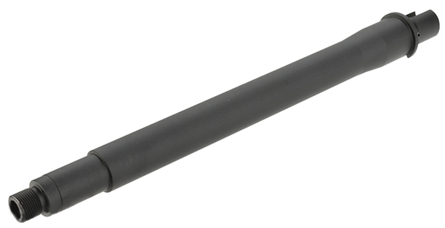 G&P CNC Aluminum Outer Barrel for M4 / M16 Series Airsoft AEG Rifles - 11" (Black)