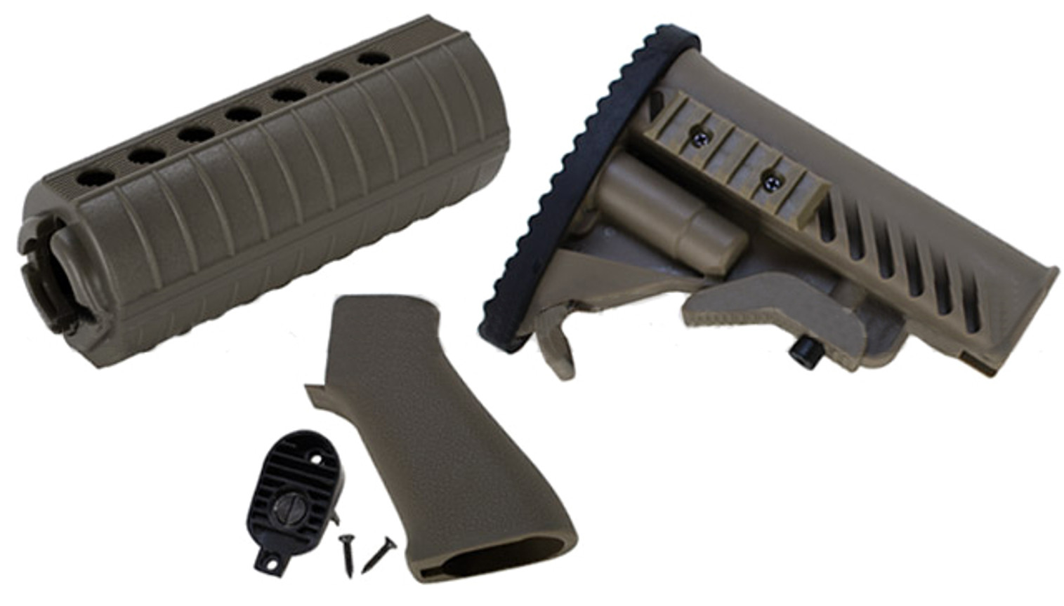 Matrix APS Furniture Conversion Kit for M4 Series Airsoft AEG - OD Green