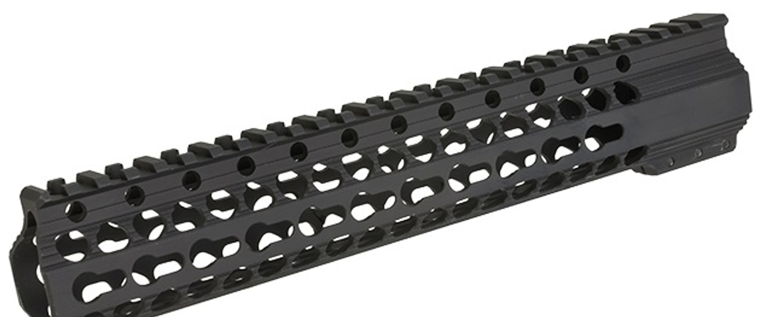 Matrix Arms 11.375" 5.56 Lavi Keymod Free Float Hand Guard For AR15/M4/M16 Rifles - Black