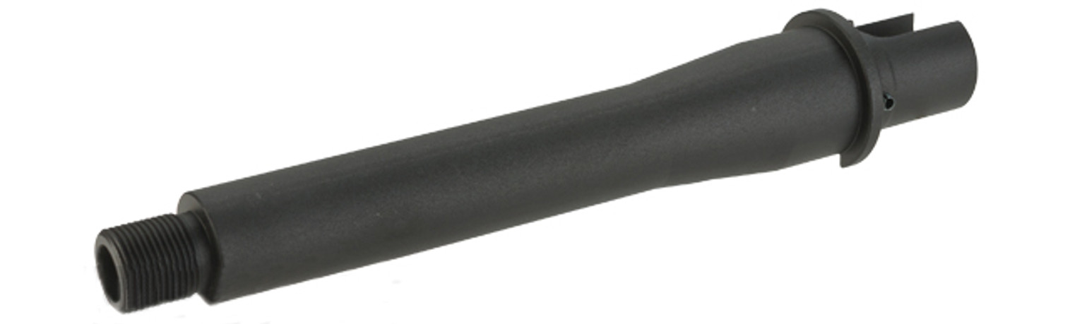 G&P CNC Aluminum Outer Barrel for M4 / M16 Series Airsoft AEG Rifles - 5.7" (Black)