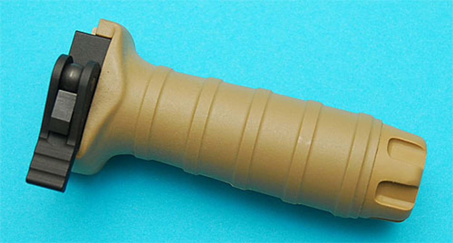 G&P QD Tactical R.I.S. Vertical Foregrip For Airsoft AEG Guns (Sand)