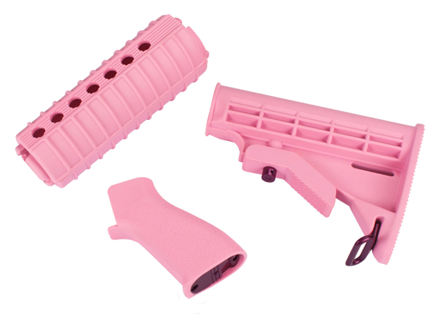 G&G Femme Fatale Pink M4A1 Conversion Kit for M4 Series Airsoft AEG Rifles