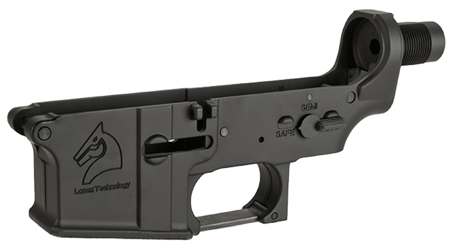 Lonex Aluminum Metal Body  Lower Receiver For M4 M16 Series Airsoft AEG - Black