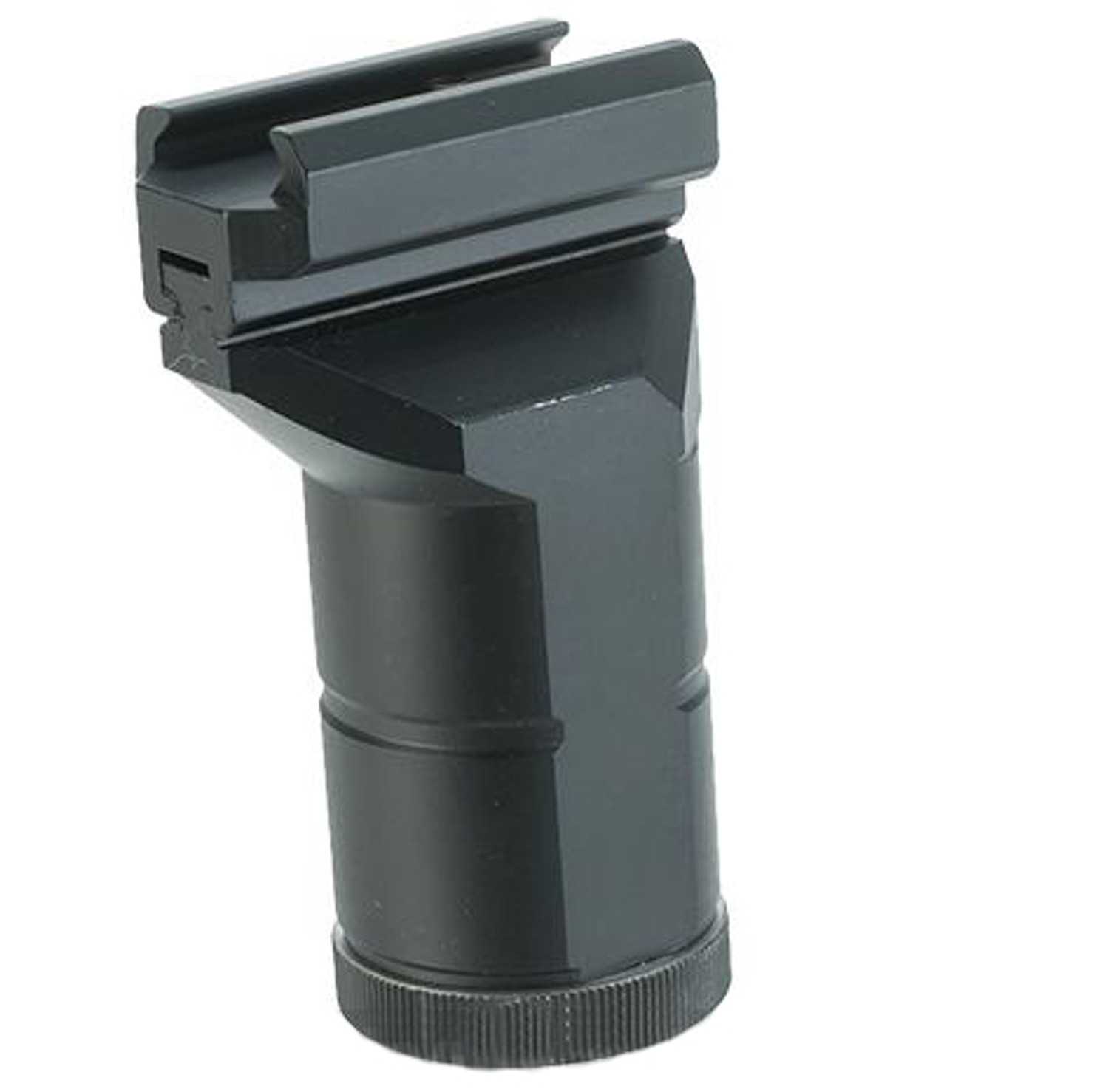 GHK Zenimei StyleCNC Aluminum RK-0 Stubby Vertical Grip - Black