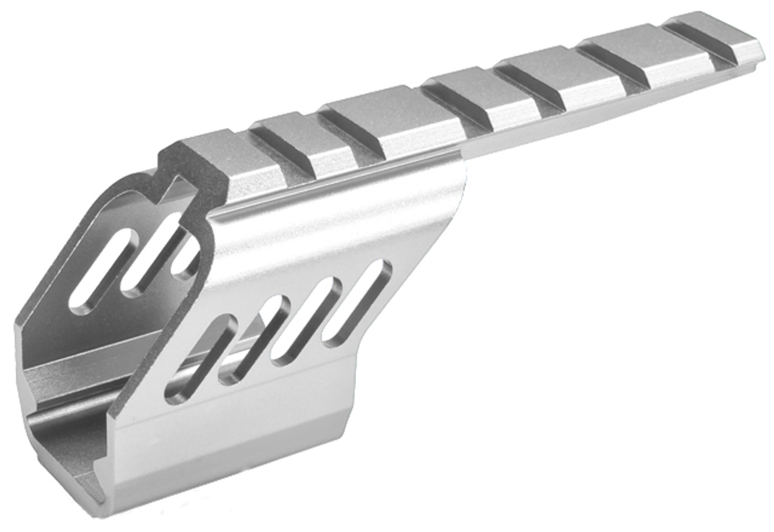 Matrix Aluminum Scope Mount for G-Series Airsoft Pistols - Silver
