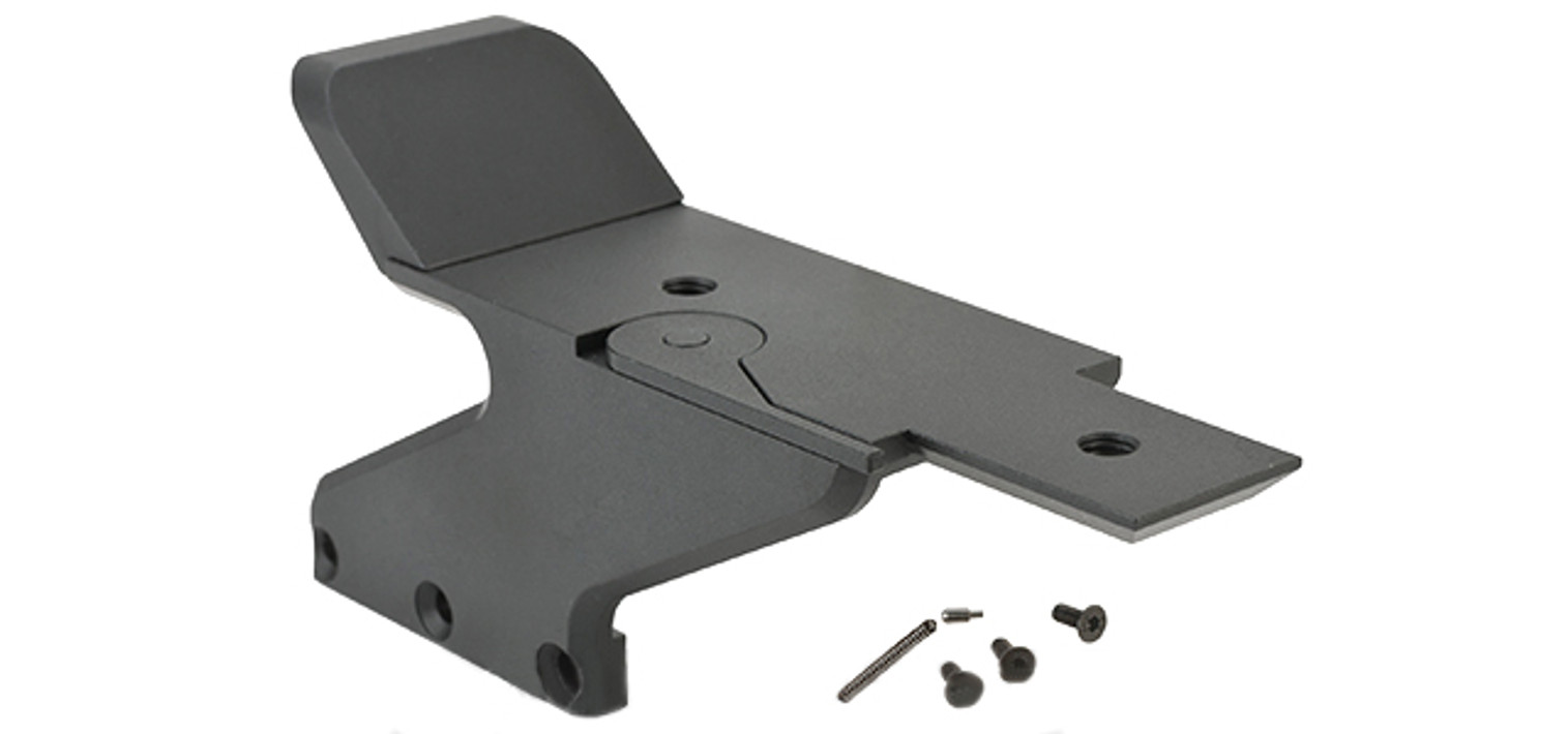 UAC Aluminum C-MORE Mount for 5.1 Hi-Capa Series Airsoft GBB Pistols - Black