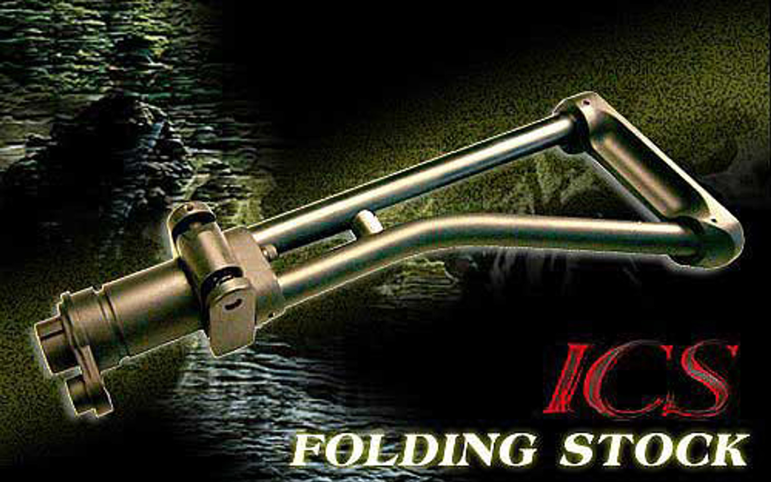 ICS Steel Skeleton Metal Folding Stock for M4 Series A.E.G.