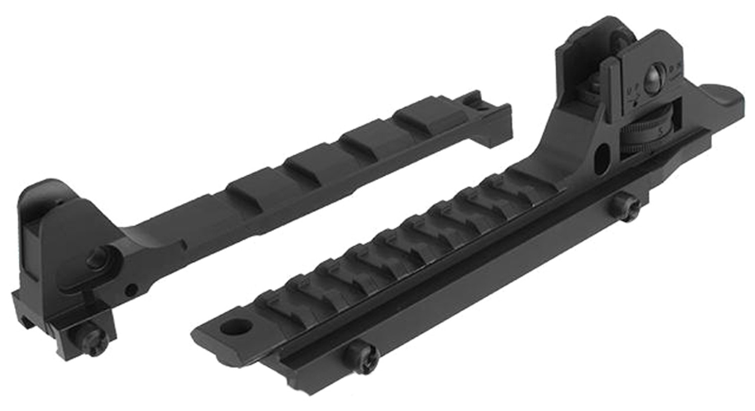 CXP Front Sight & Tactical Rail Assembly for ICS CXP Airsoft AEGs