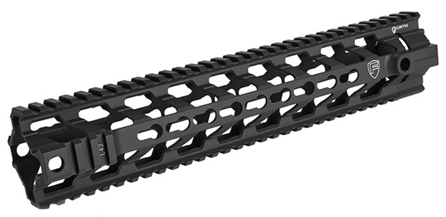 PTS Licensed Fortis REV 12" Rail System for M4 / M16 Series Airsoft AEG / GBB Rifles - Black