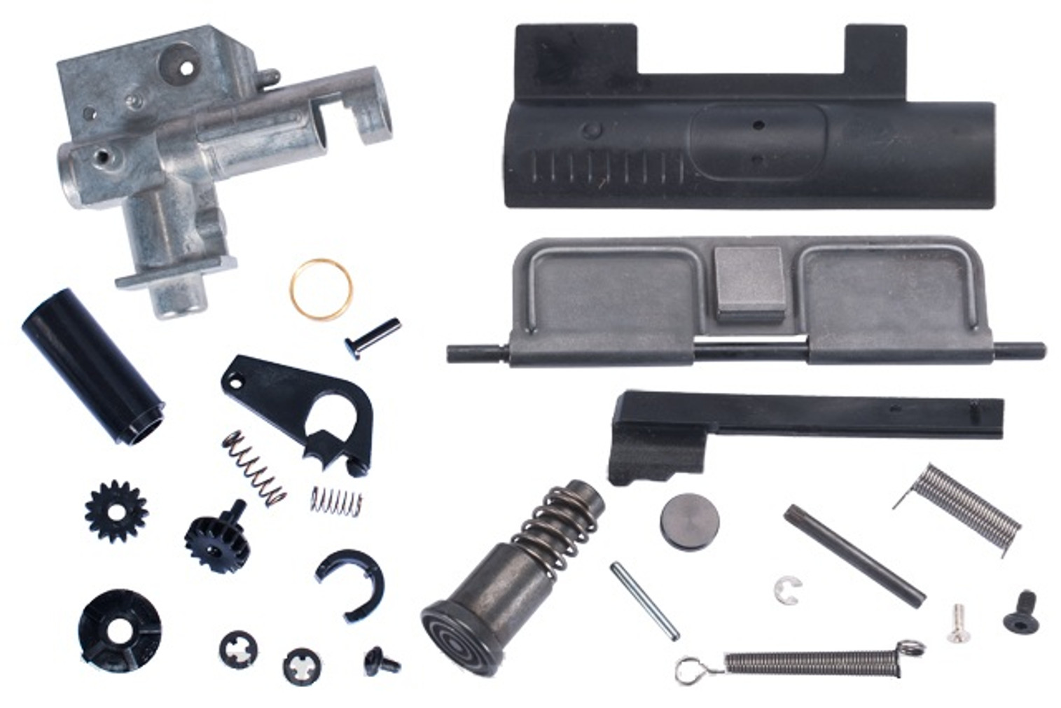 G&P M4 Receiver Spare Parts Set w/Metal Hopup Assembly - V-Type Receiver