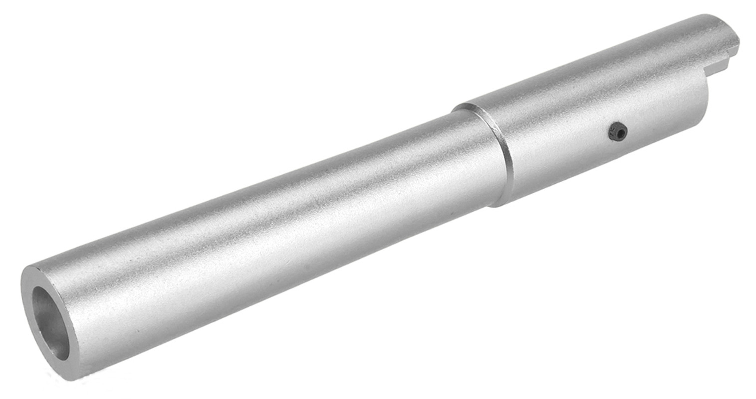 5KU Aluminum Outer Barrel for Tokyo Marui 5.1 Hi-Capa Airsoft Pistols - Silver