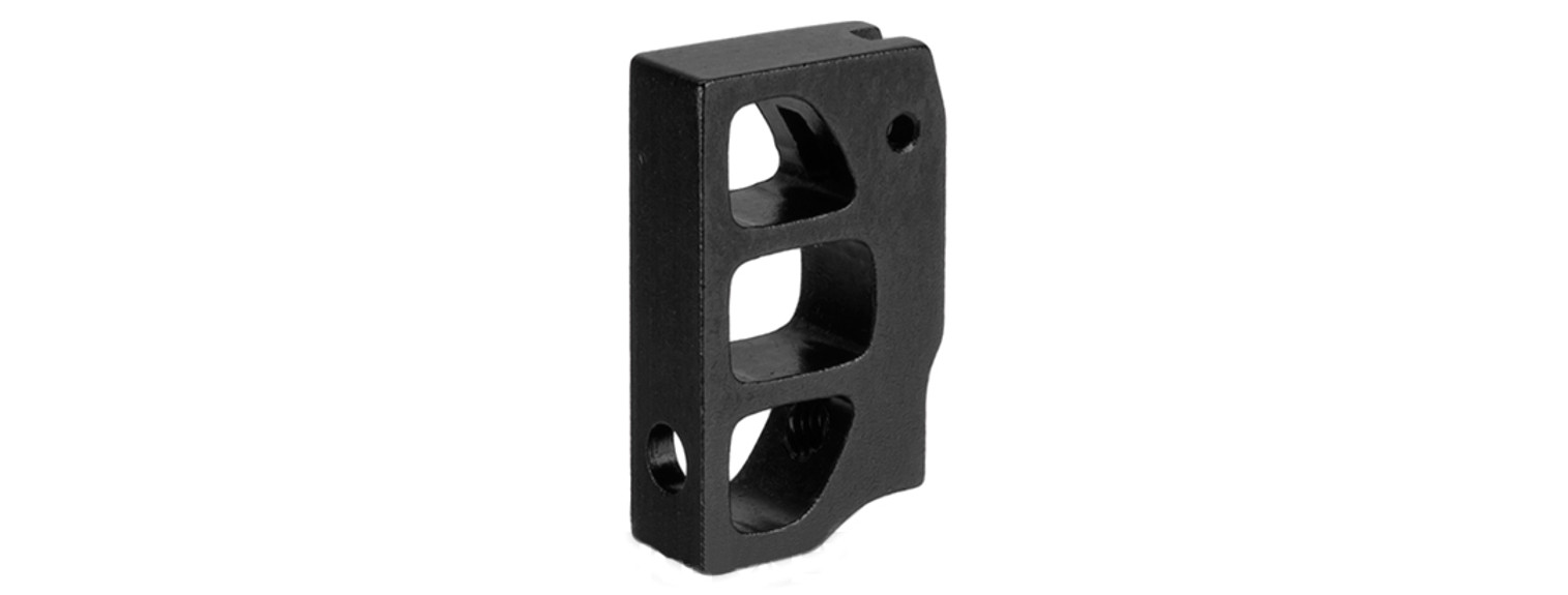 5KU Type 6 Aluminum Custom Competition Trigger for Hi-Capa Series Gas Airsoft Pistols - Black