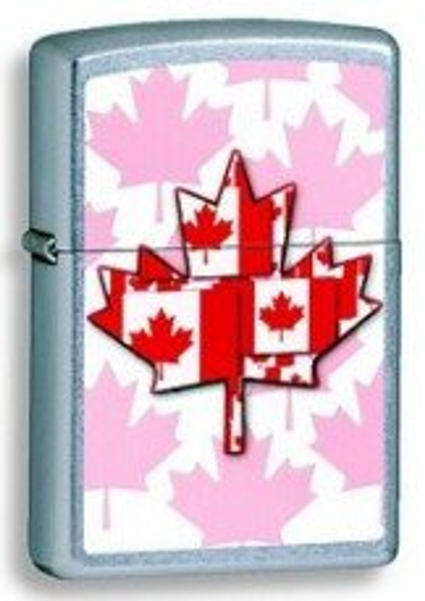 Zippo Canadian Flag In A Flag