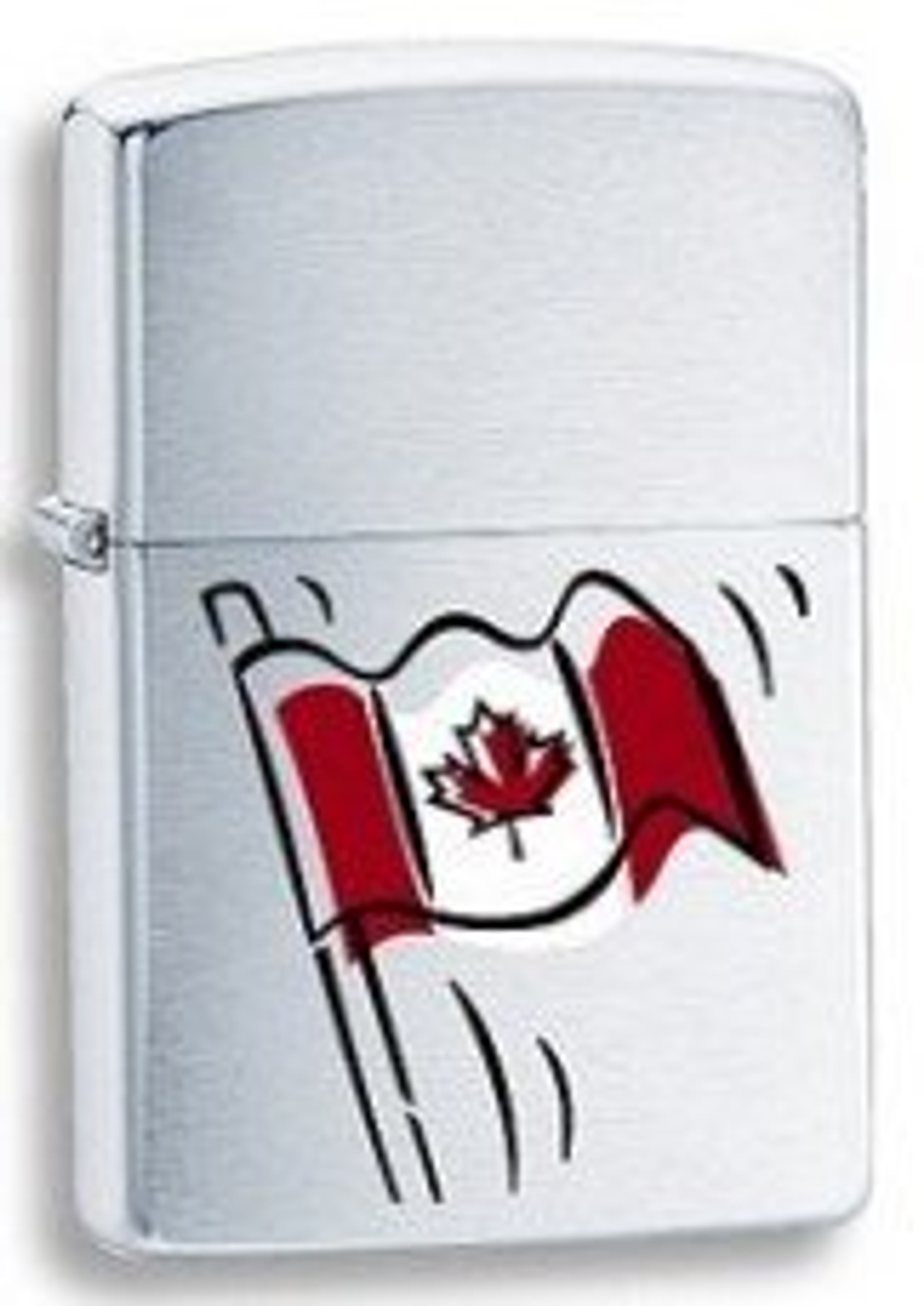 Zippo Flowing Canada Flag