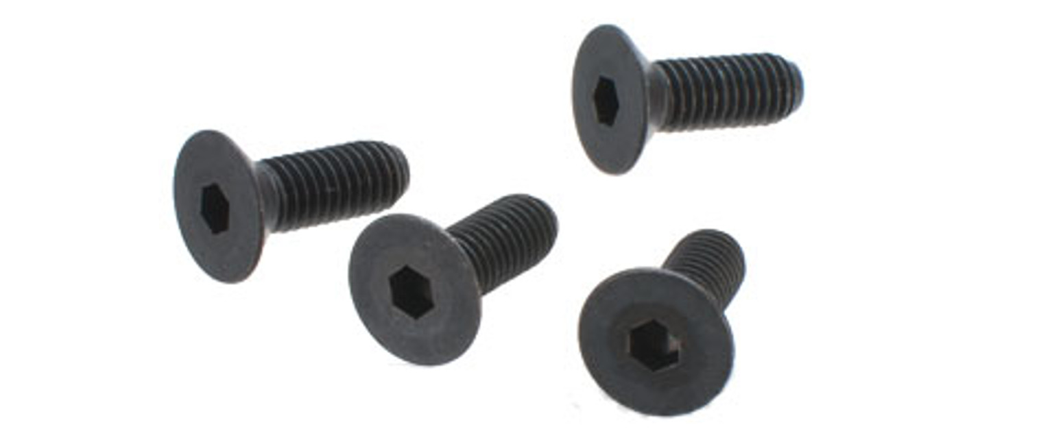 WE-Tech Rail Screws for G39 Series Airsoft GBB Rifles - Set of 4