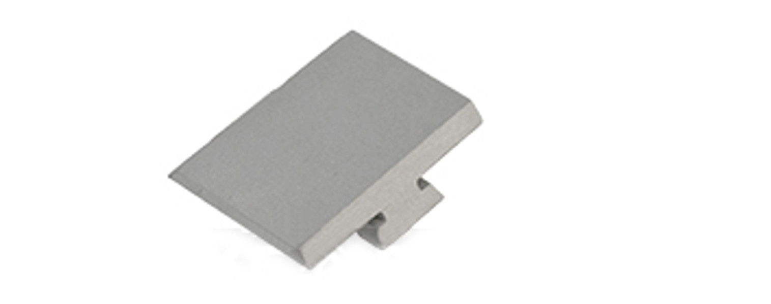 UAC IPSC Slide Cover for Hi-Capa Series Airsoft GBB - Standard (Dull Silver)