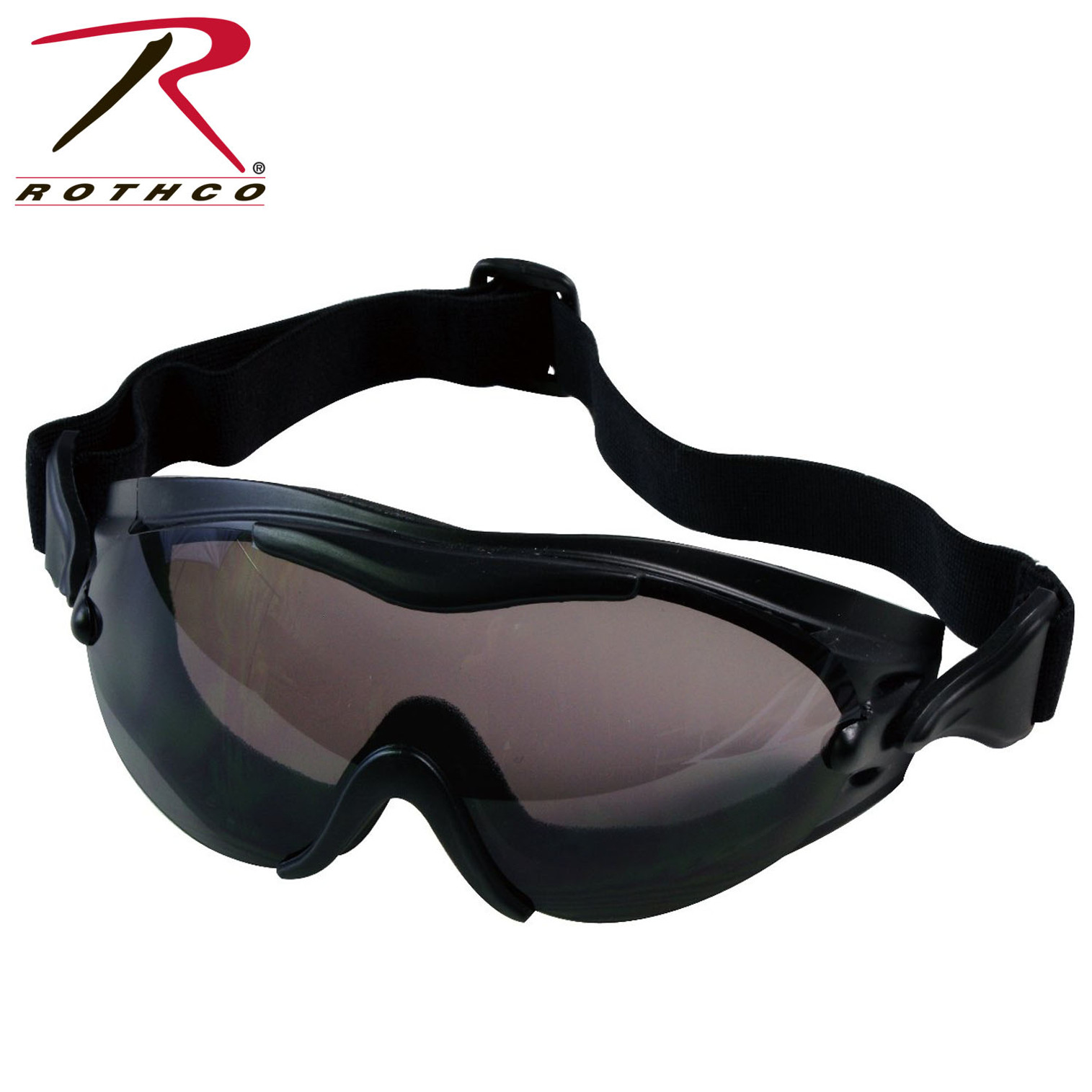 Rothco SWAT Tec Single Lens Tactical Goggle - Black