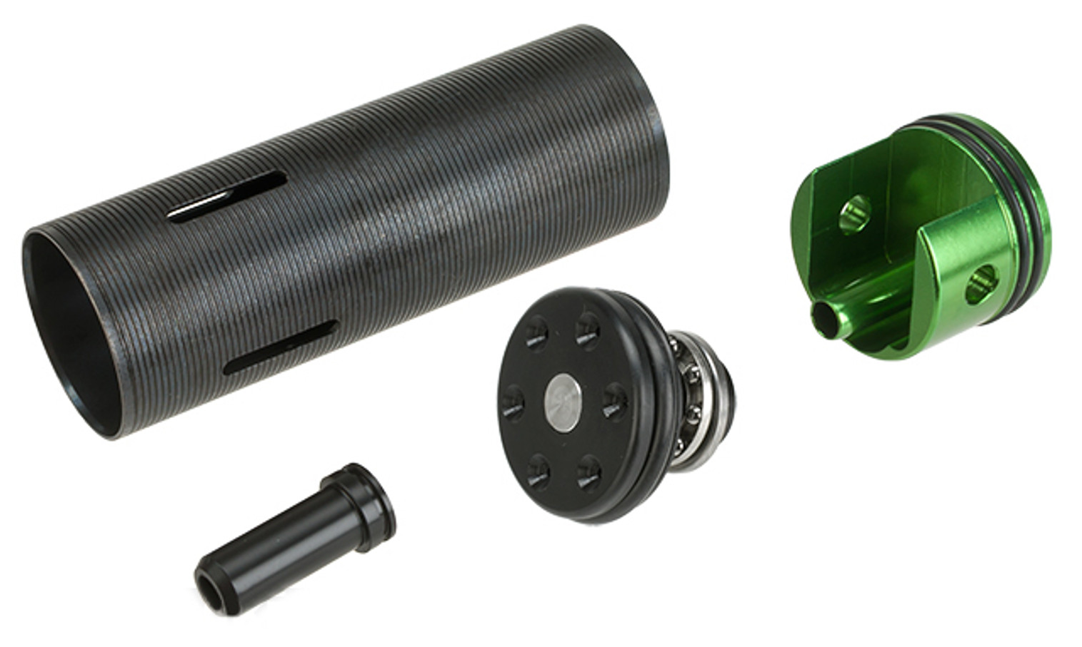 Lonex Complete Internal Upgrade Series Enhanced Cylinder Set for P90 Airsoft AEG Rifles - POM Ventilation Type