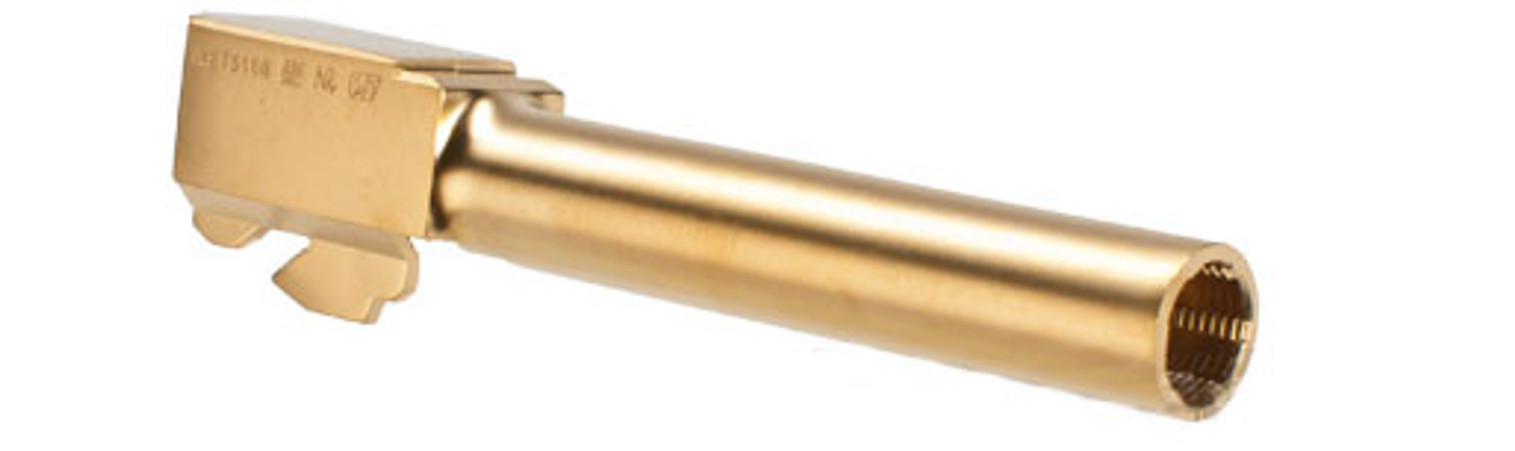 WE-Tech Metal Outer Barrel for WE17 / WE18 G Series Airsoft GBB Pistols - Gold