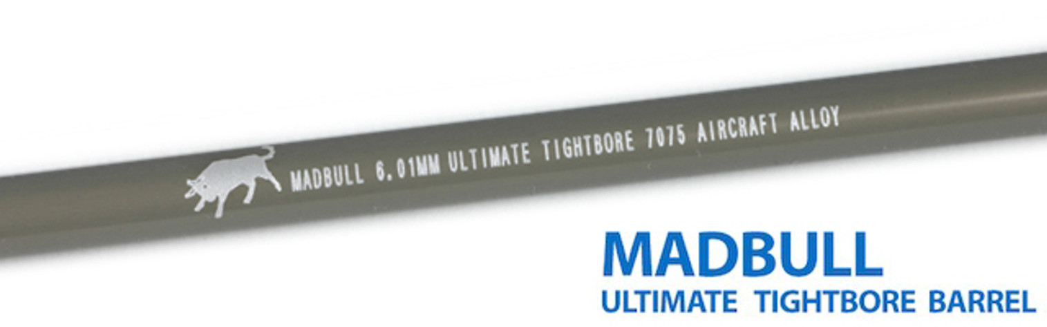 Madbull Airsoft AEG 6.01mm Ultimate Tightbore Barrel 7075 Aircraft Aluminum (407mm)