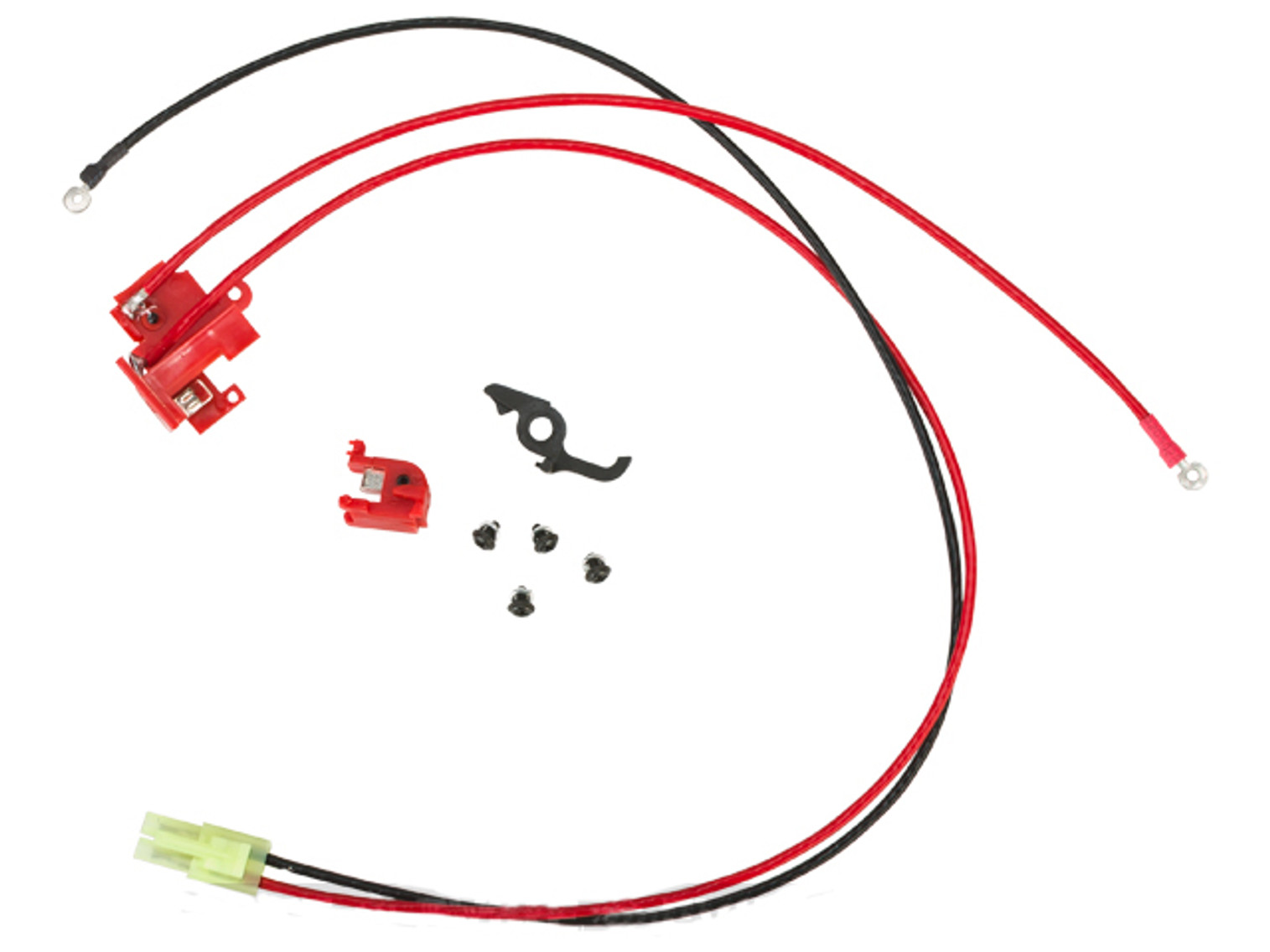 G&P Wiring Switch Assembly For Ver.2 Airosft AEG - Rear Wiring  Mini Deans