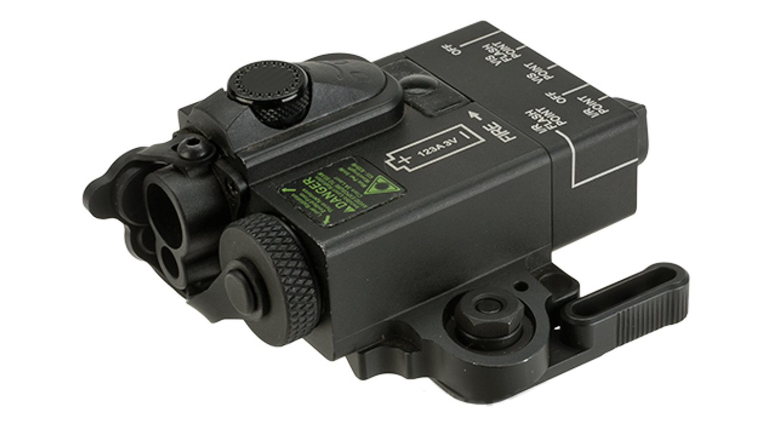 G&P Compact Dual Laser (Visible Red / Infrared) Designator - Black