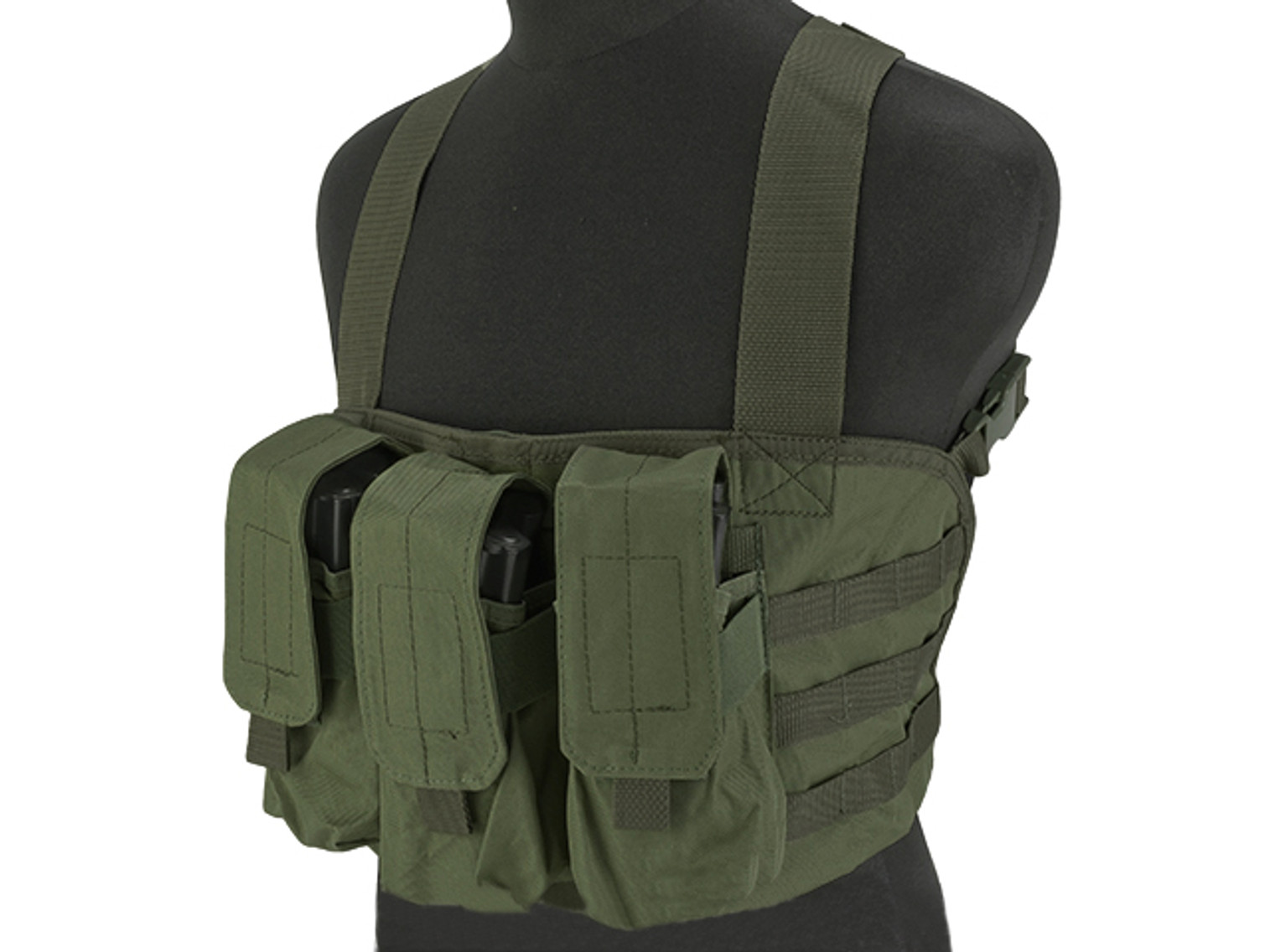 Gryffon Tactical Golem Chest Rig - OD Green