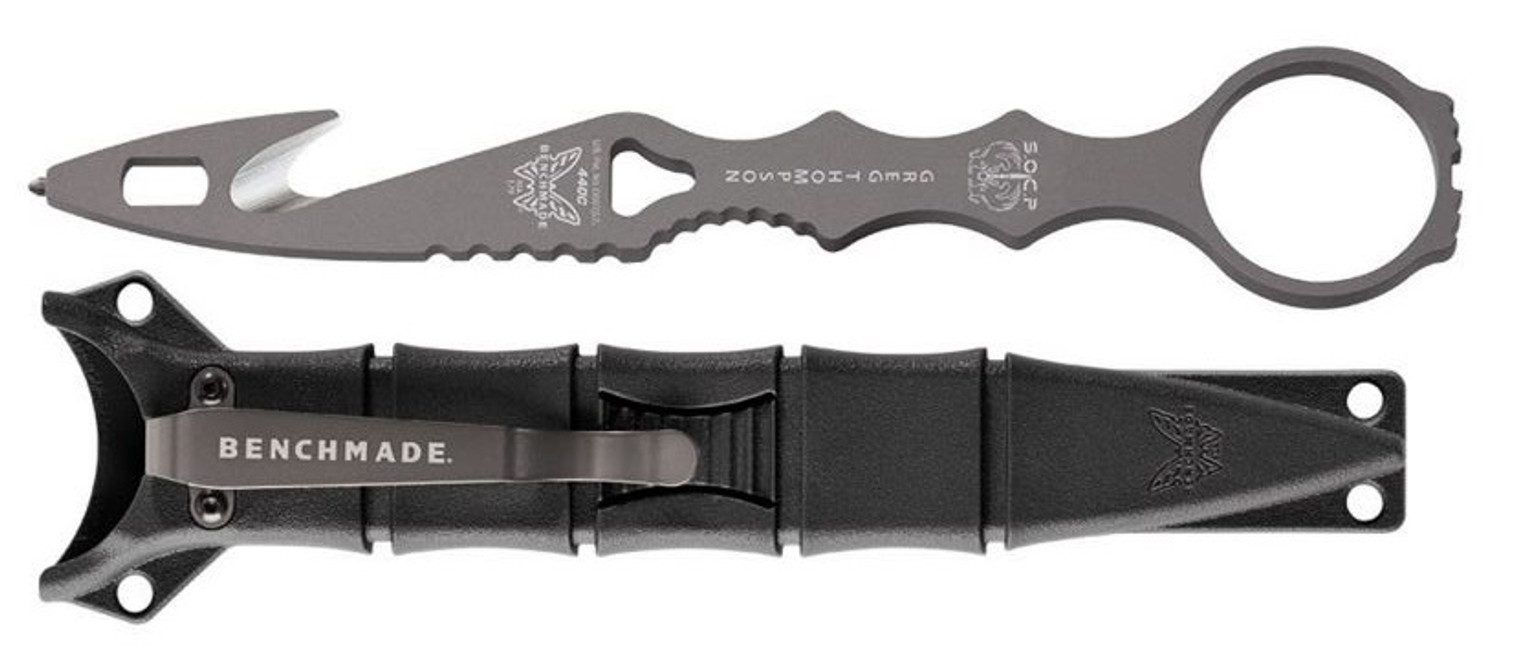 Benchmade 179GRY SOCP Rescue Hook w/Glass Breaker