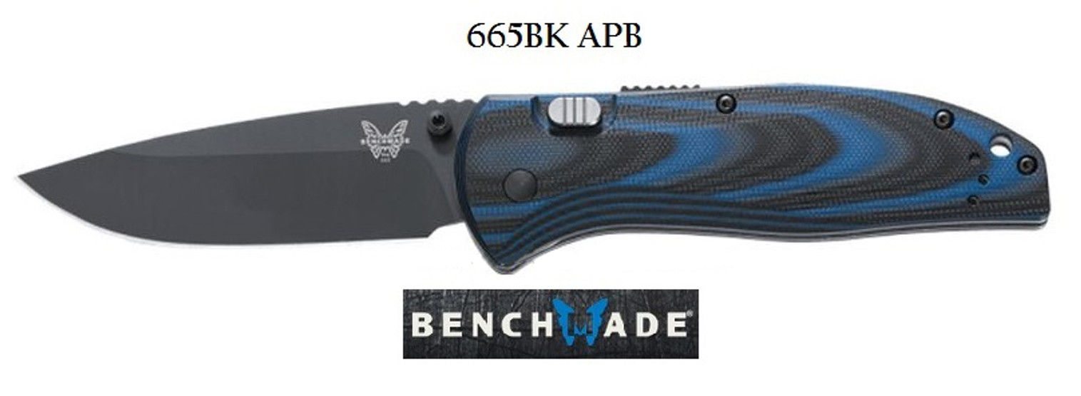 Benchmade 665S APB Assist Satin ComboEdge