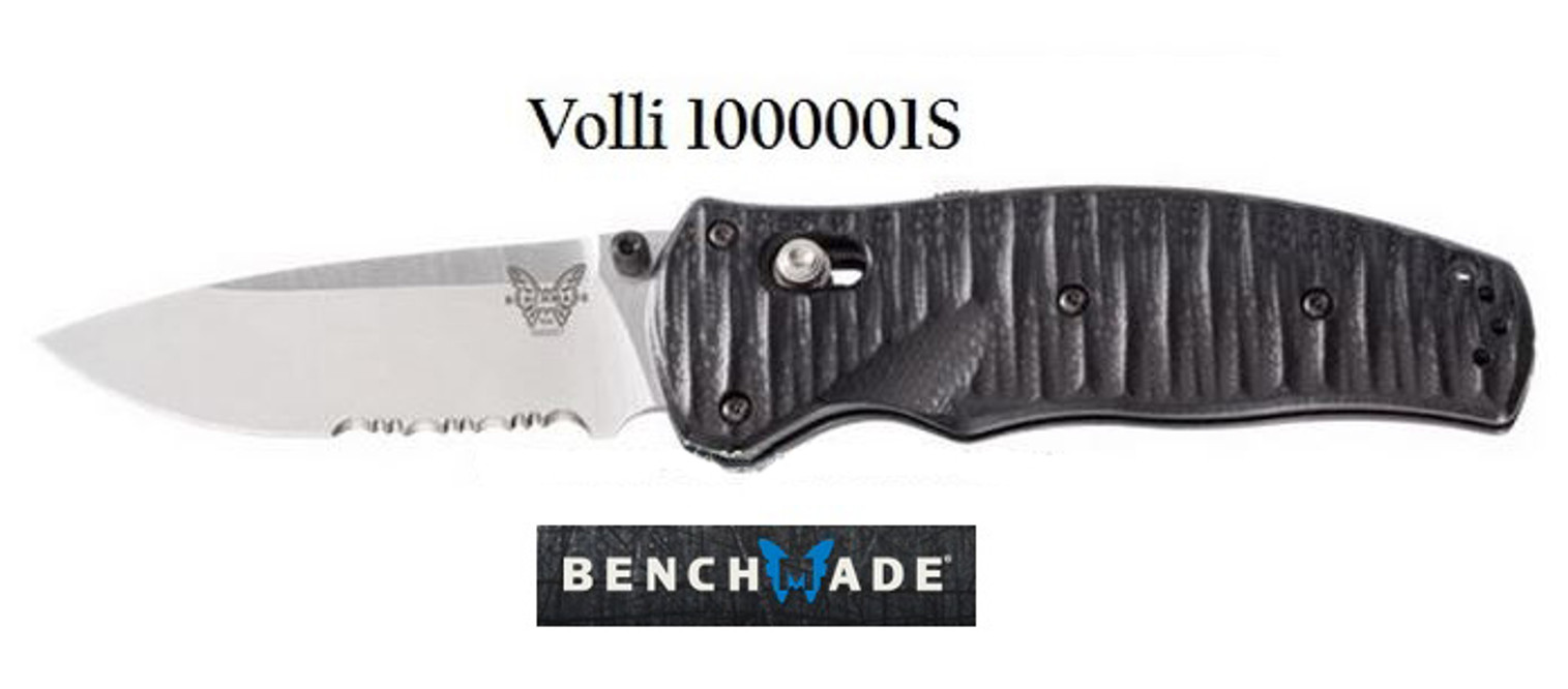 Benchmade 1000001S Volli Satin ComboEdge Assisted Opening