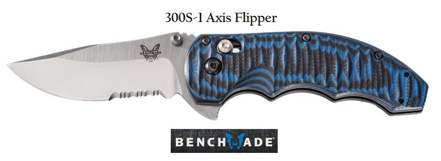 Benchmade Axis Flipper 300S-1 with Serration