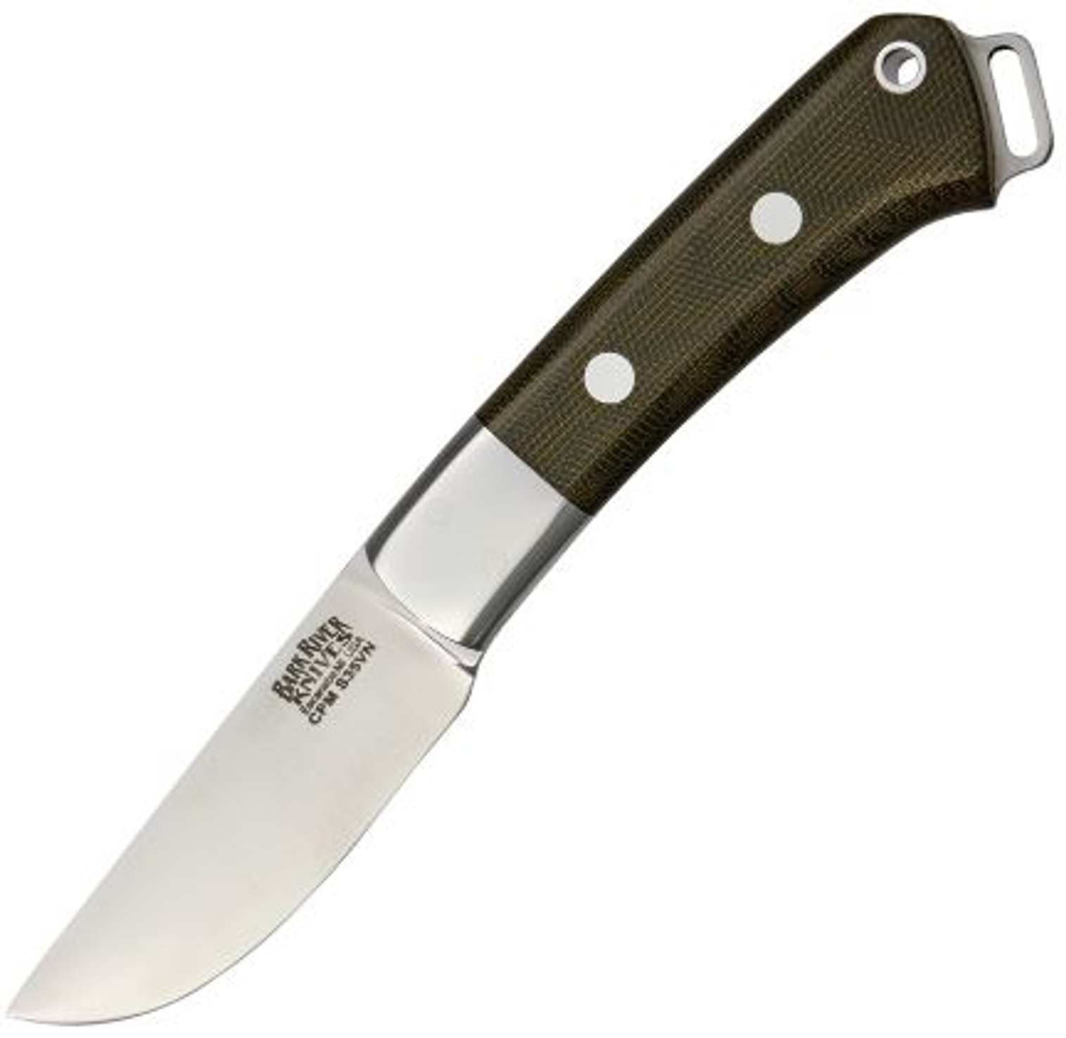 Bark River 1134MGC Woodland Special - Green Micarta