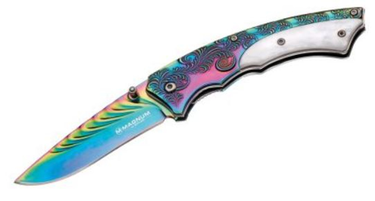 Boker 01LG805 Magnum Pearl Rainbow