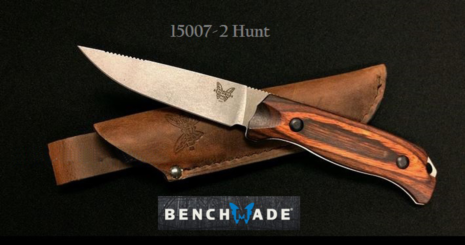 Benchmade Hunt 15007-2 S30V Saddle Mountain Hunter - Dymondwood