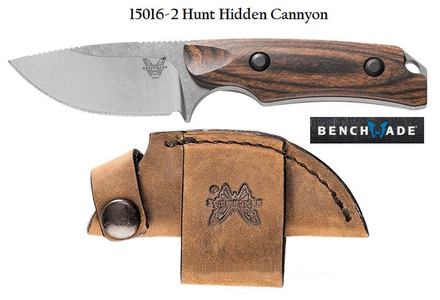 Benchmade Hunt 15016-2 S30V Hidden Canyon Hunter - Dymondwood