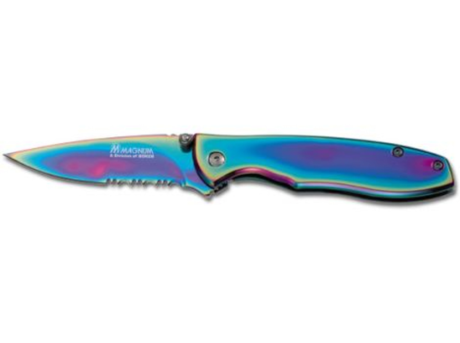 Boker Magnum 01YA107 Rainbow II w/Serration