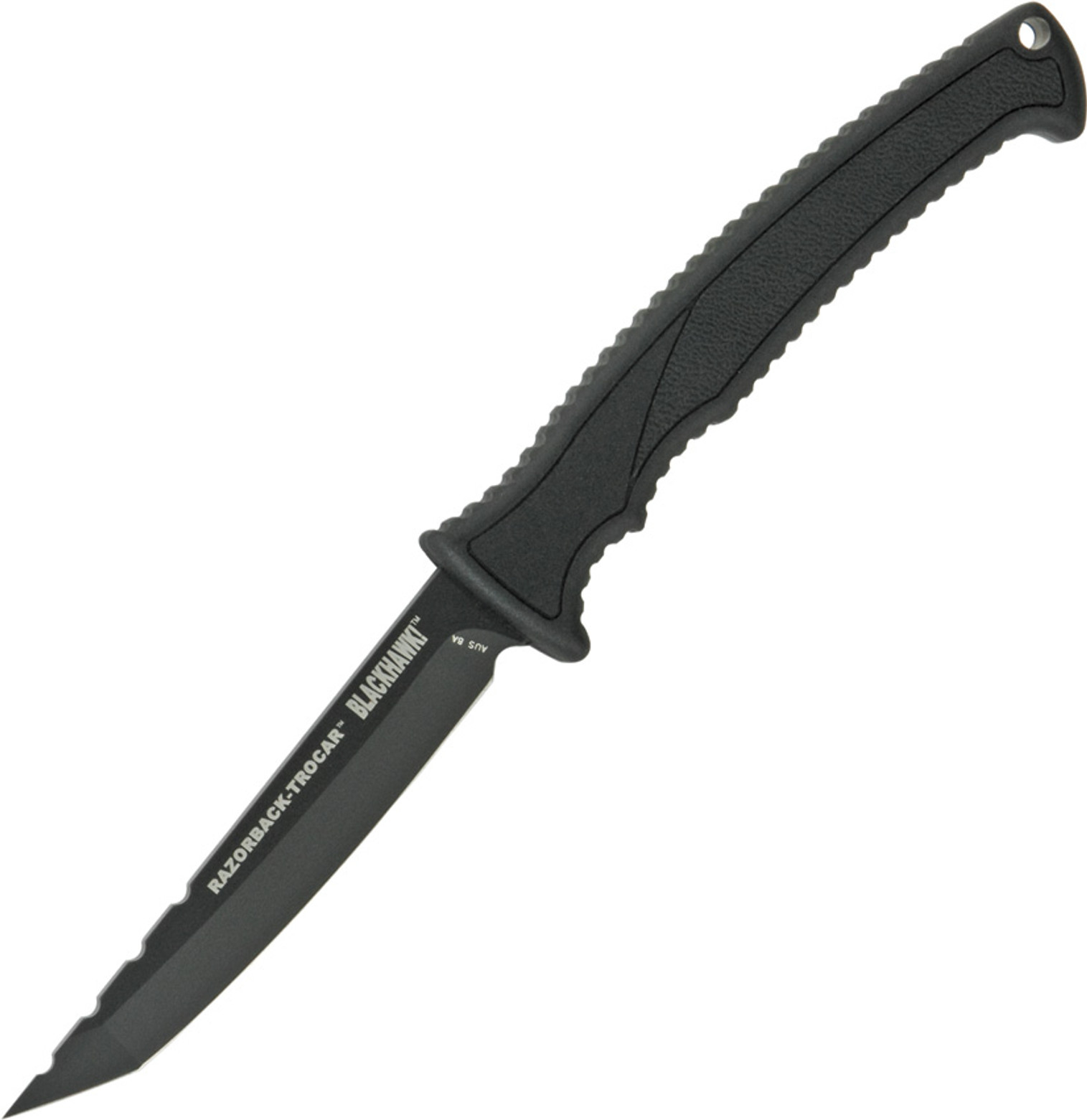 Blackhawk 15RT00BK Rozorback Trocar Plain Edge