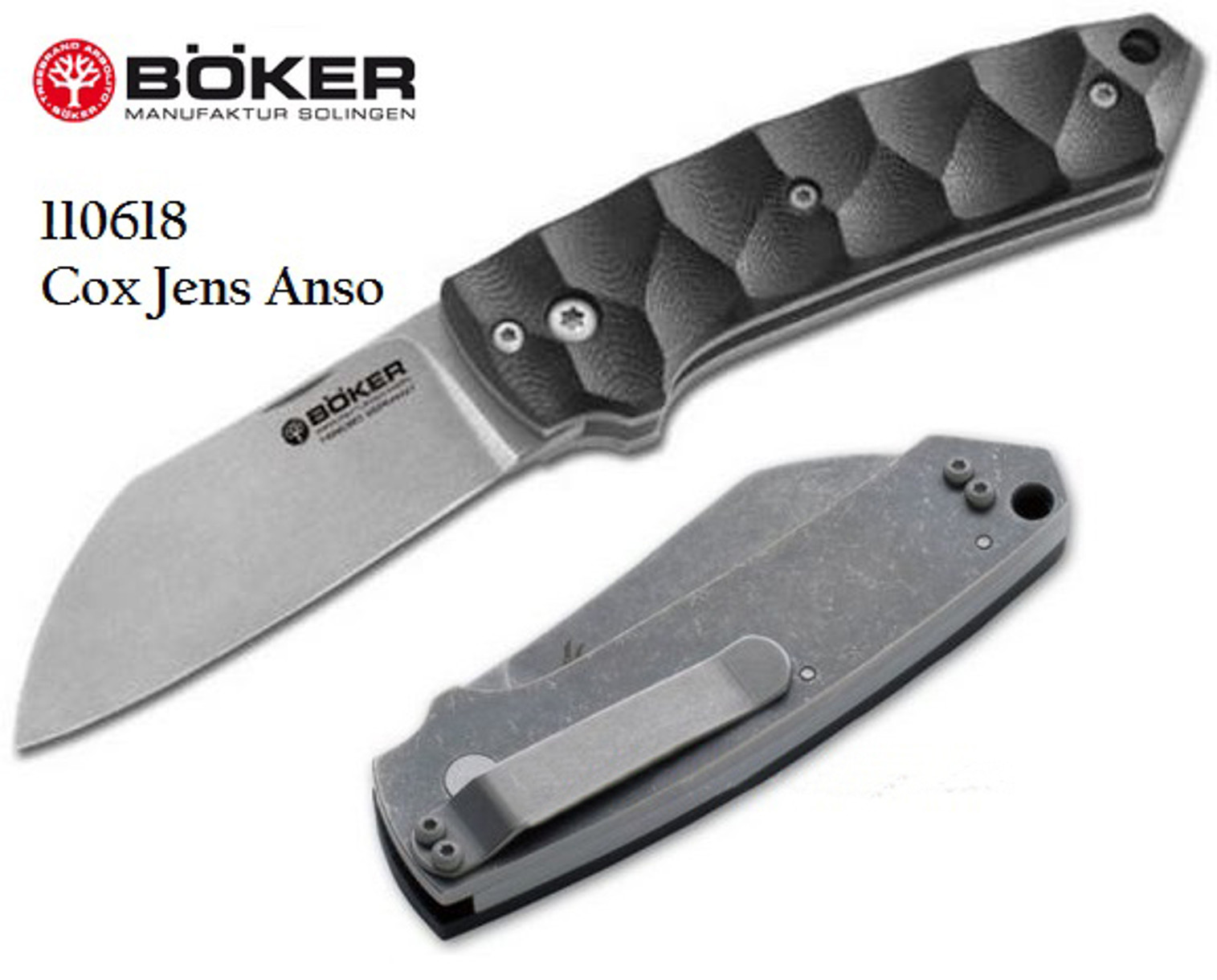 Boker Germany 110618 Cox - Jens Anso Design Slip Joint