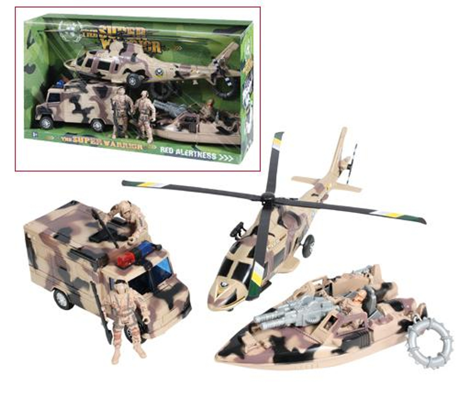 Rothco Super Warrior Vehicle Play Set