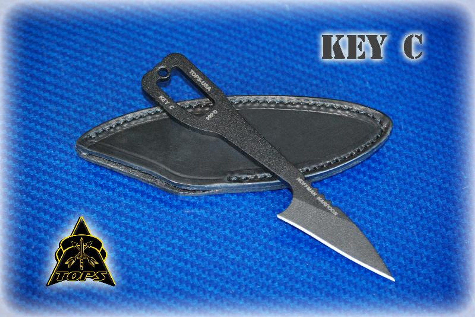 TOPS Key C w/Leather Sheath