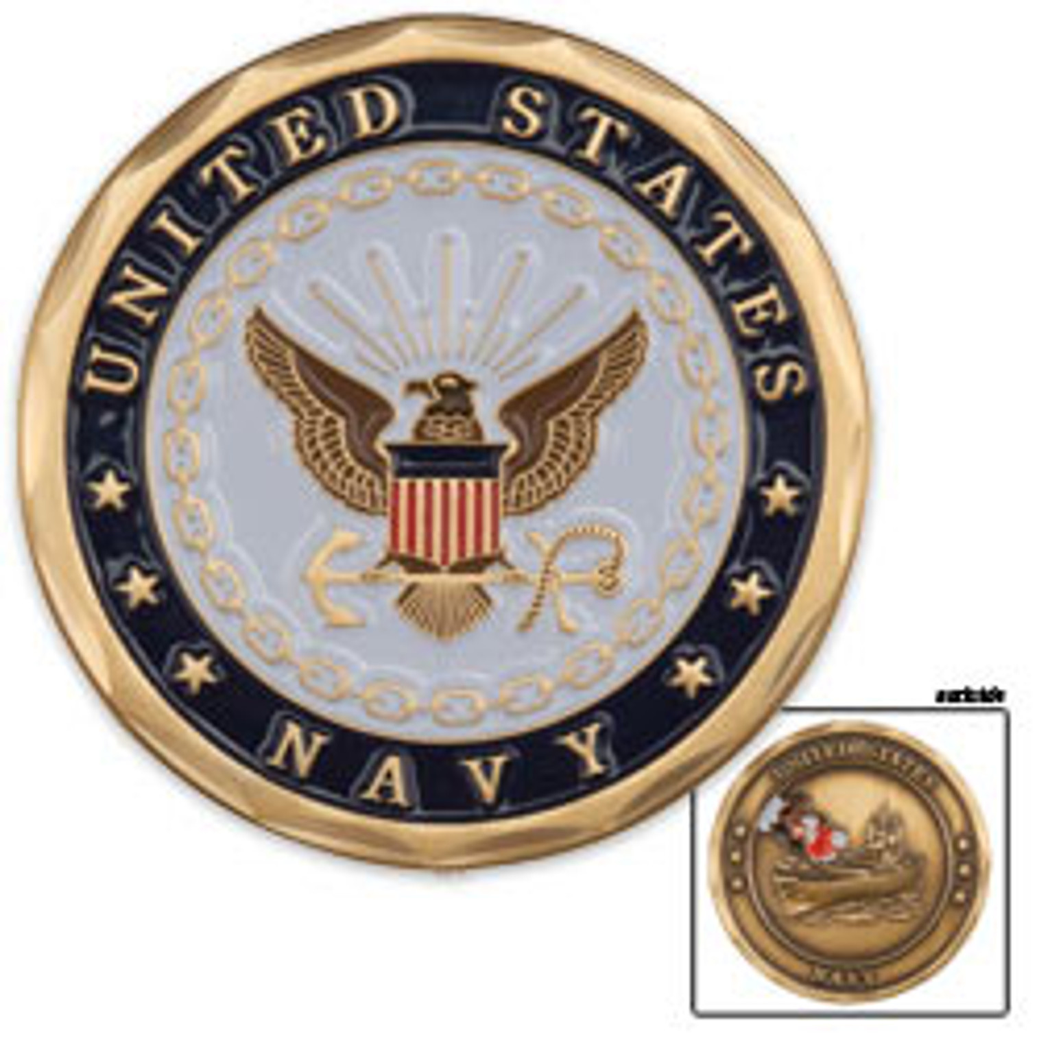 U.S. Navy Crest Coin